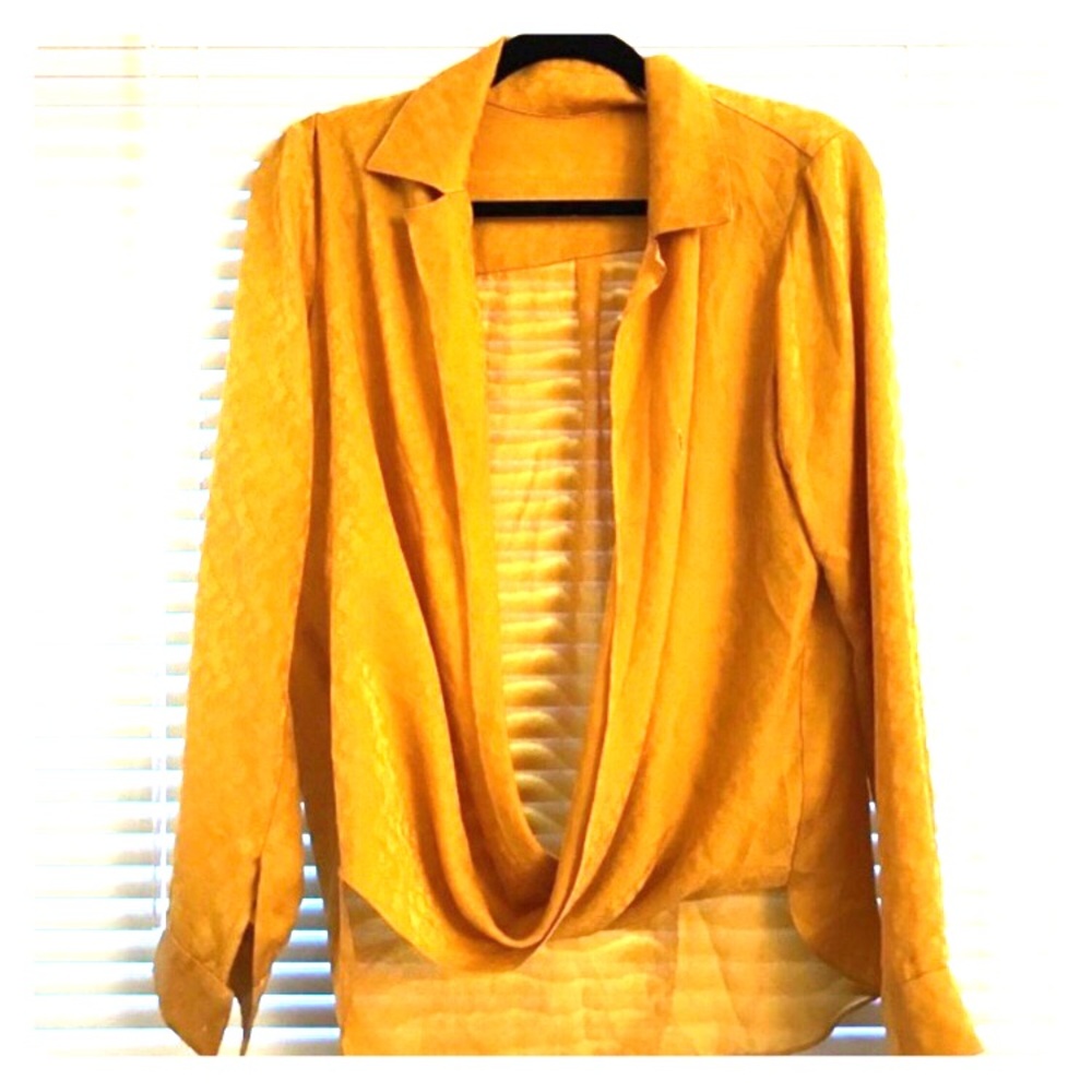 Reformation yellow/ mustard top